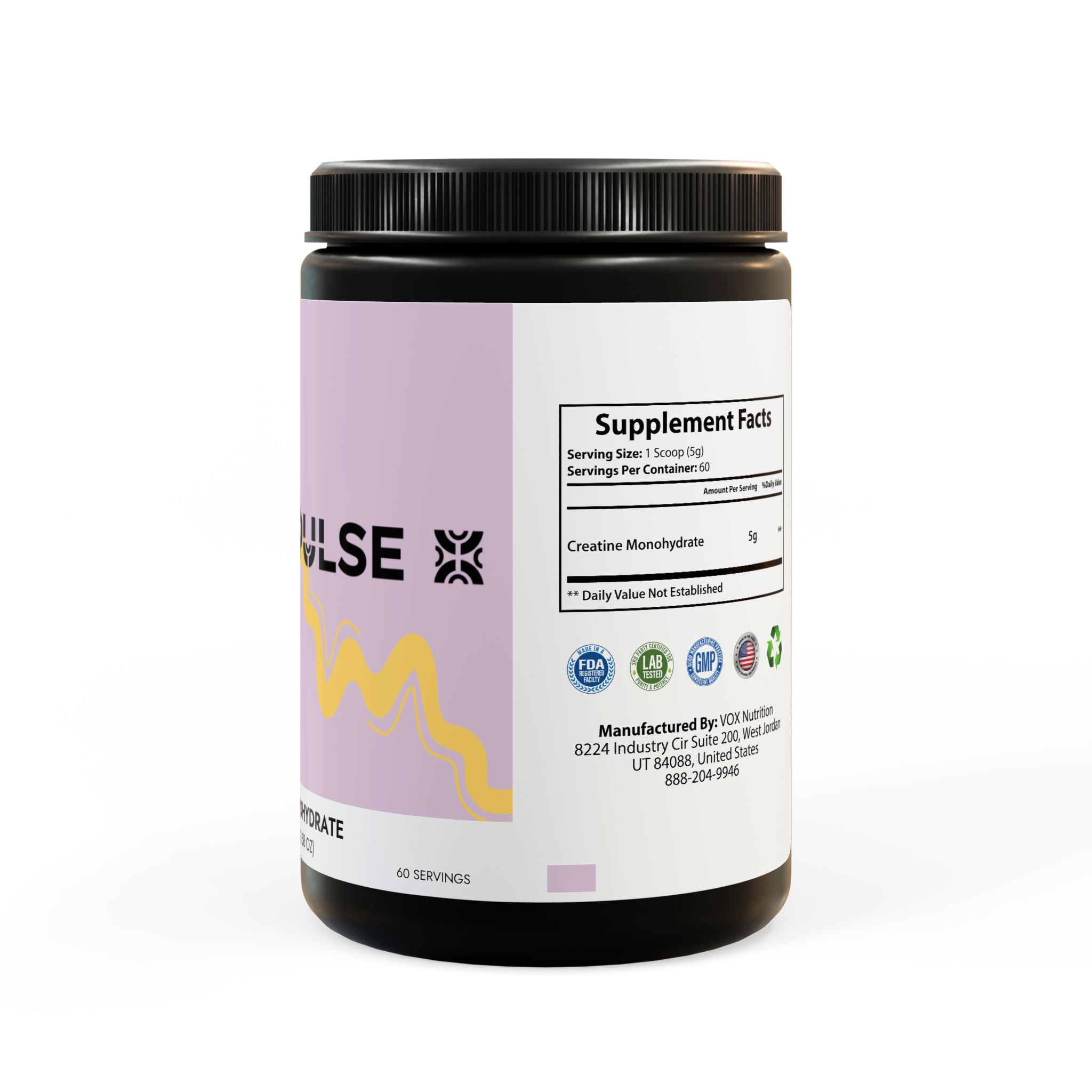 Creatine Monohydrate Supplement (300g, 10.58oz)