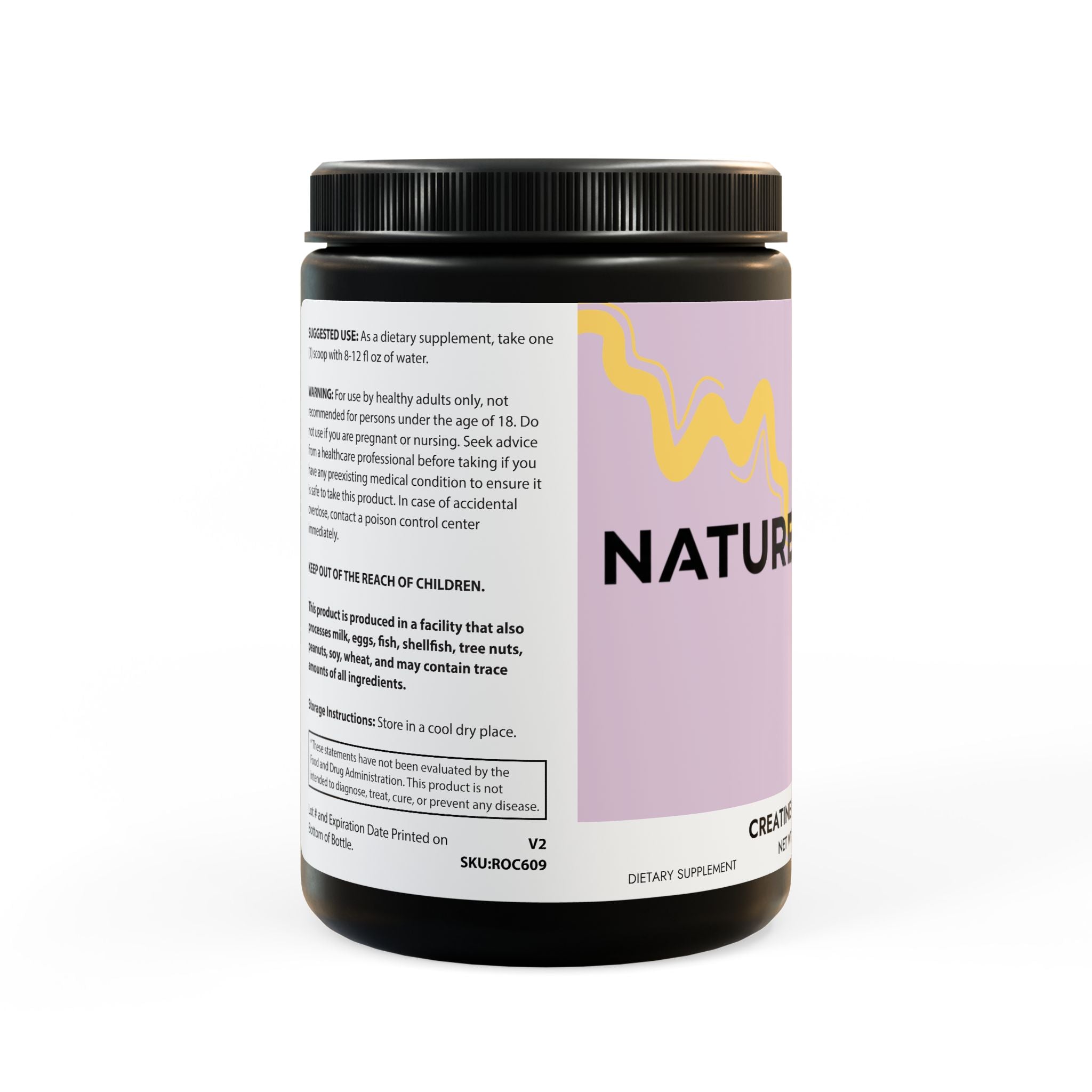 Creatine Monohydrate Supplement (300g, 10.58oz)