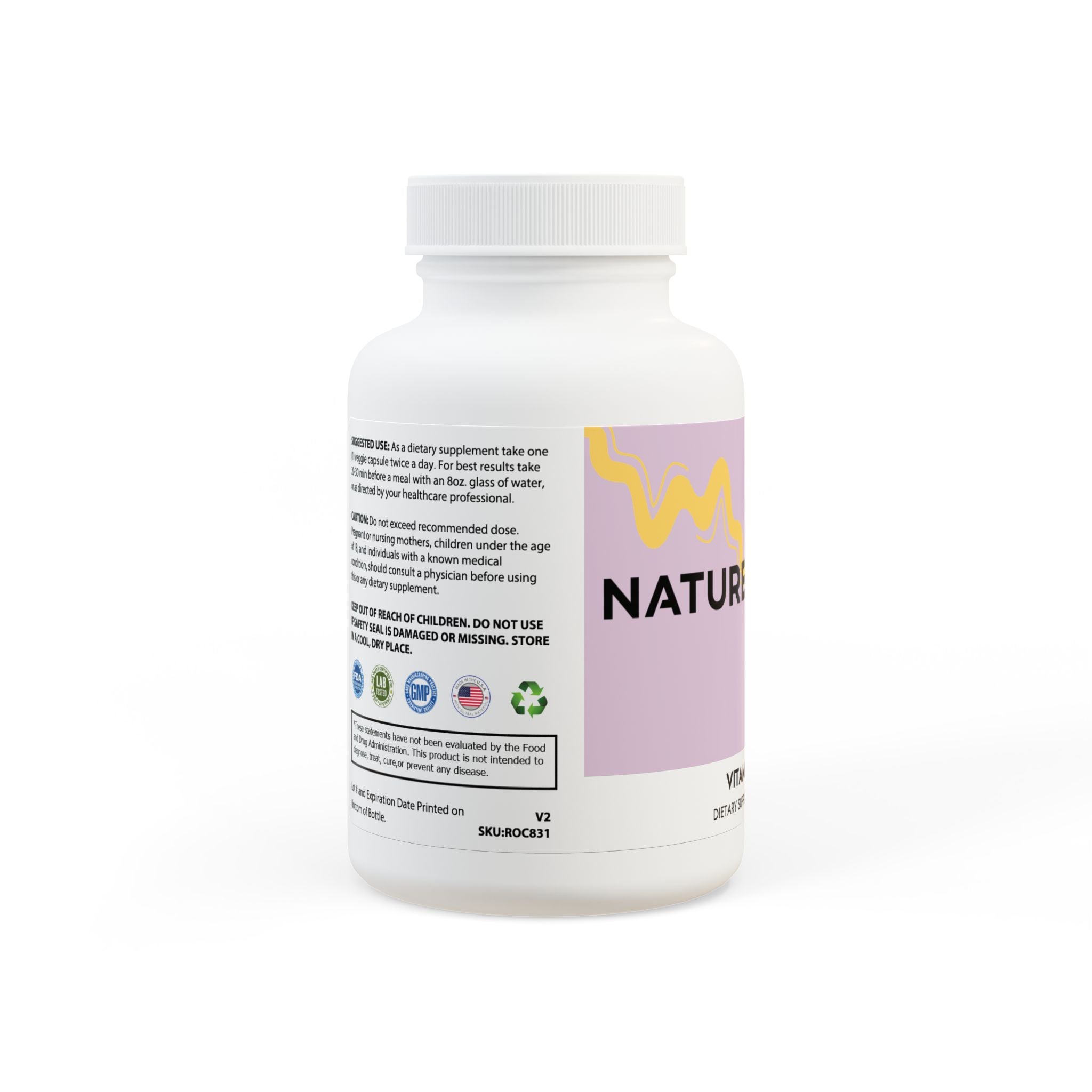 Vitamin K2 + D3 Supplement (60 Capsules)