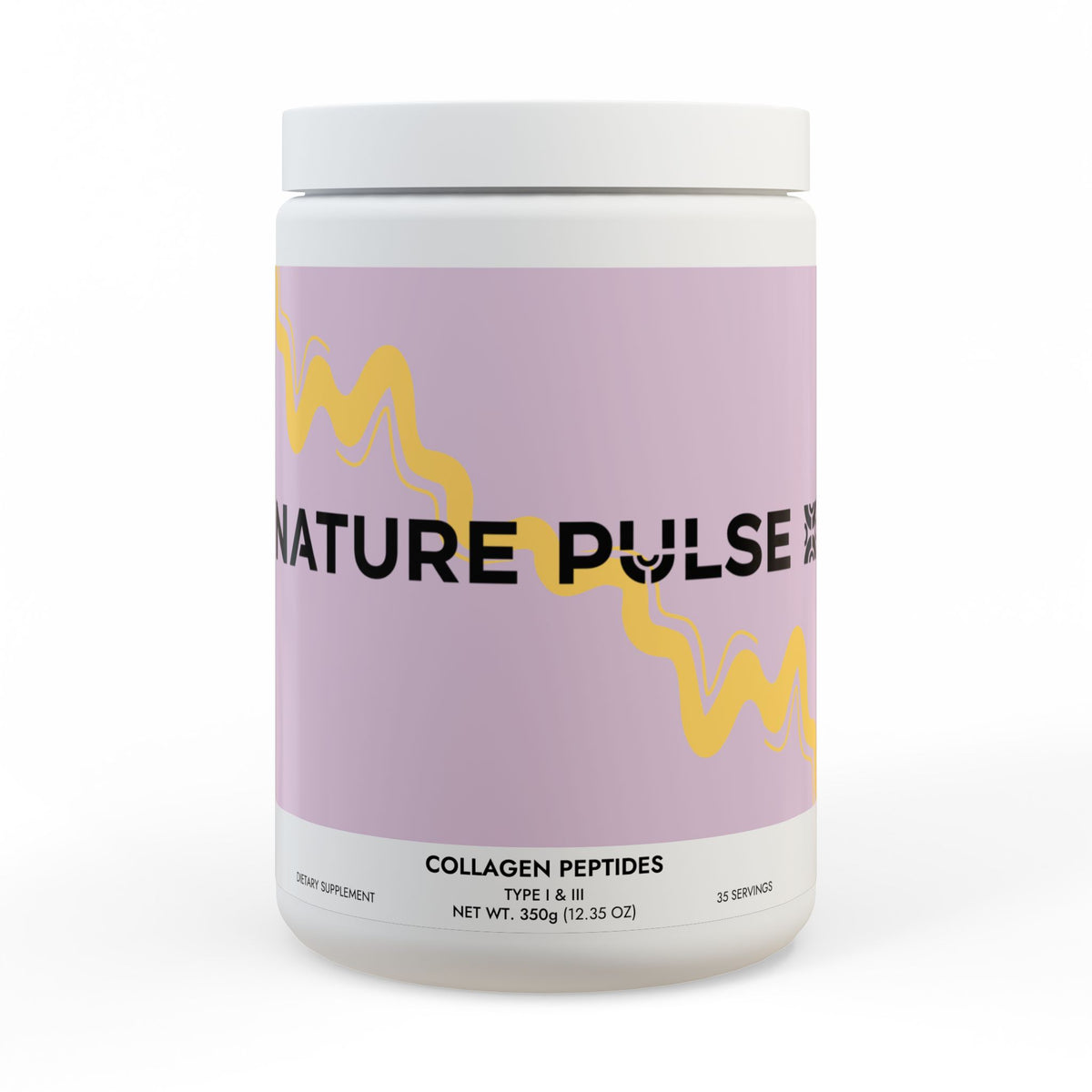 Collagen Peptides Type I & III Supplement (350g, 12.3oz)