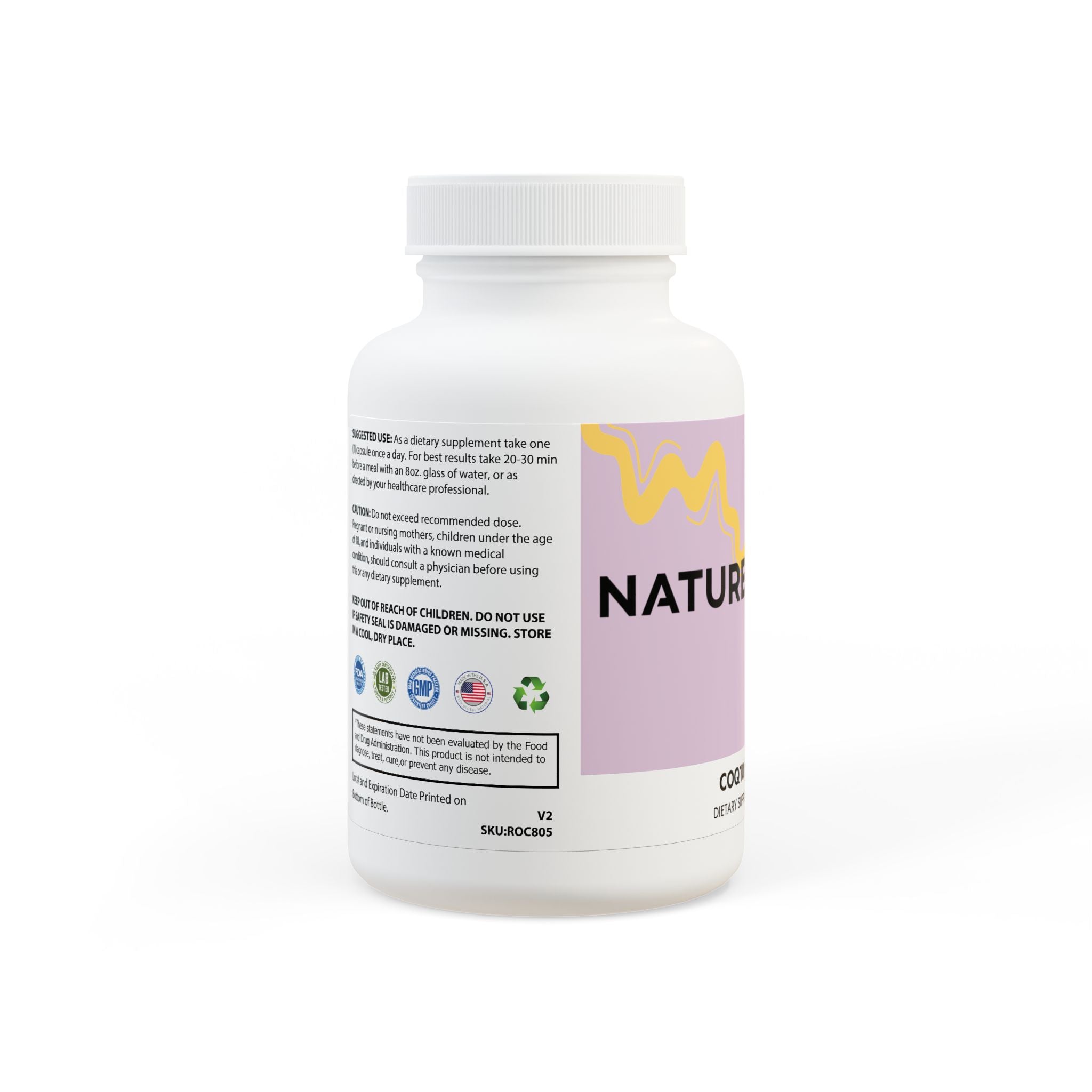 CoQ10 (Ubiquinone) Supplement (30 Capsules)